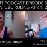 Registered Massage Therapy Podcast - 003 - Michelle Brown, RMT - New ICBC Ruling April 1, 2019