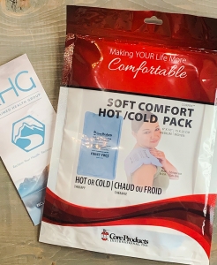 Soft Touch hot/cold pack for back