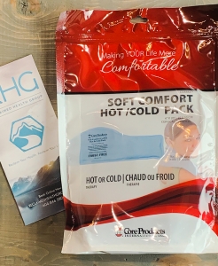 Soft Touch hot/cold pack for neck